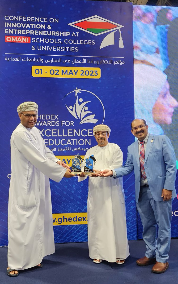 Dr Ahmed Al Bulushi (@bulushi11) on Twitter photo NU has received the students' Innovation award in recognition of its students' innovative projects, entrepreneurship initiatives, and research. We are so proud of our students' dedication and wish them all the best. <a href="/ibrahimissa222/">Ibrahim Issa</a> <a href="/NU_oman/">الجامعة الوطنية</a> <a href="/nu_ceoman/">College of Engineering</a> <a href="/nu_qomra/">قُمرة</a> NU has received the students' Innovation award in recognition of its students' innovative projects, entrepreneurship initiatives, and research. We are so proud of our students' dedication and wish them all the best. <a href="/ibrahimissa222/">Ibrahim Issa</a> <a href="/NU_oman/">الجامعة الوطنية</a> <a href="/nu_ceoman/">College of Engineering</a> <a href="/nu_qomra/">قُمرة</a>