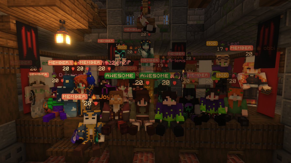 theAwesomeSMP's tweet photo. thank you to everyone who showed up to our first event on the SMP, @ttvpyroscythe's skin rating competition! ❤️

and a HUGE congratulations to our winners:
🏆:@Leordan_Art 
🥈: @astrofishbowl 
🥉: @Art3m1sLive &amp; @Yadig_tina 
the theme was piracy and the seven seas 🏴‍☠️🌊 https://t.co/gbdledZIov
