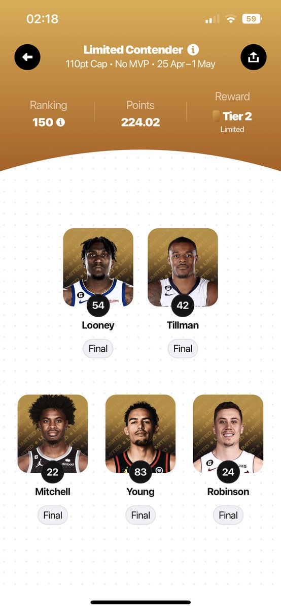 markokleme4's tweet photo. @Sorare playoffs looking good🔥 https://t.co/BDZNOjefQi