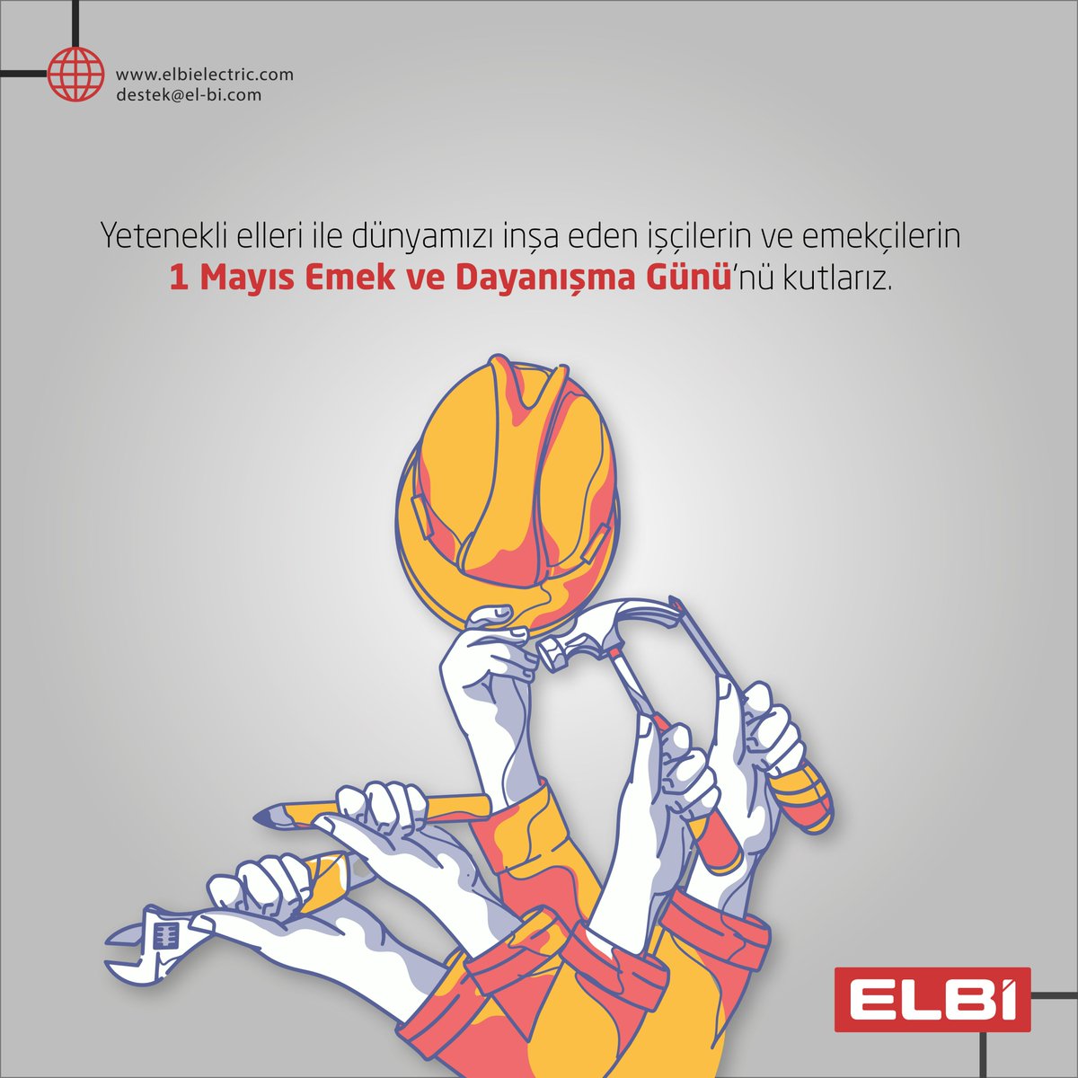 Yetenekli elleri ile dünyamızı inşa eden işçilerin ve emekçilerin 1 Mayıs Emek ve Dayanışma Gününü kutlarız.

#1mayıs #emekvedayanışmagünü