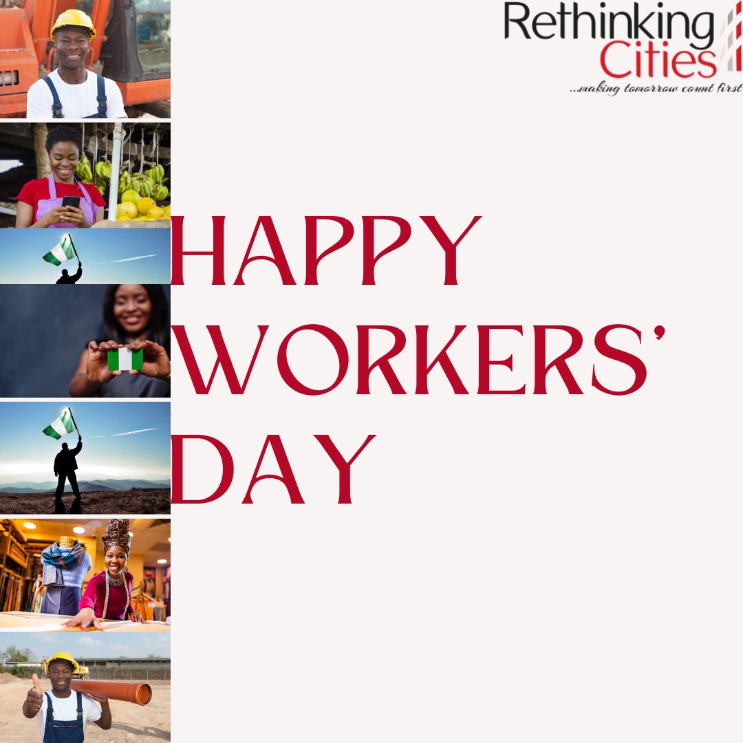 RethinkingCI's tweet photo. Happy Workers’ Day to all the hardworking individuals who are dedicated to making Lagos a more inclusive and sustainable city. Your commitment to creating a better future for all Lagosians is inspiring. Keep up the great work!
#happyworkersday🇳🇬 #labourday #rethinkingcities https://t.co/ortAHHkuJl