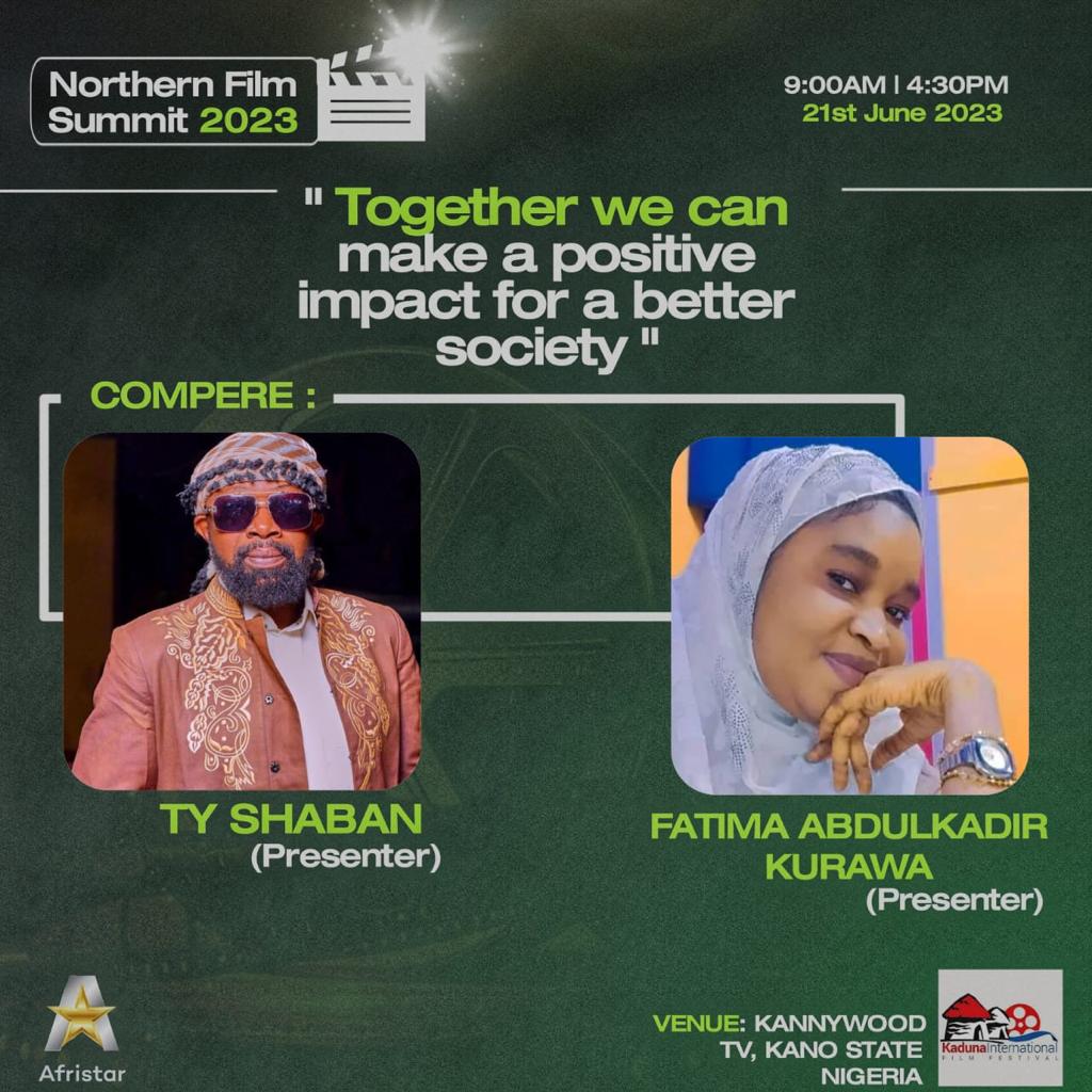 iamezzykash_'s tweet photo. Unveiling the compere for the first series of Northern Film Summit organized by Kaduna International Film Festival in partnership with Afristar media scheduled to hold in Kano state Nigeria on 21st and 22nd June 2023.
If you are a film or media practitioners in northern https://t.co/tAZckKYnLZ