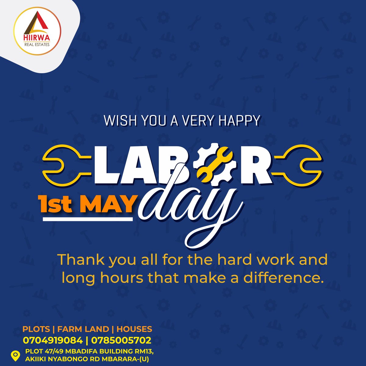 #HappyLaboursDay to you all .
#Mbarara #labourday2023 #realestateinvesting