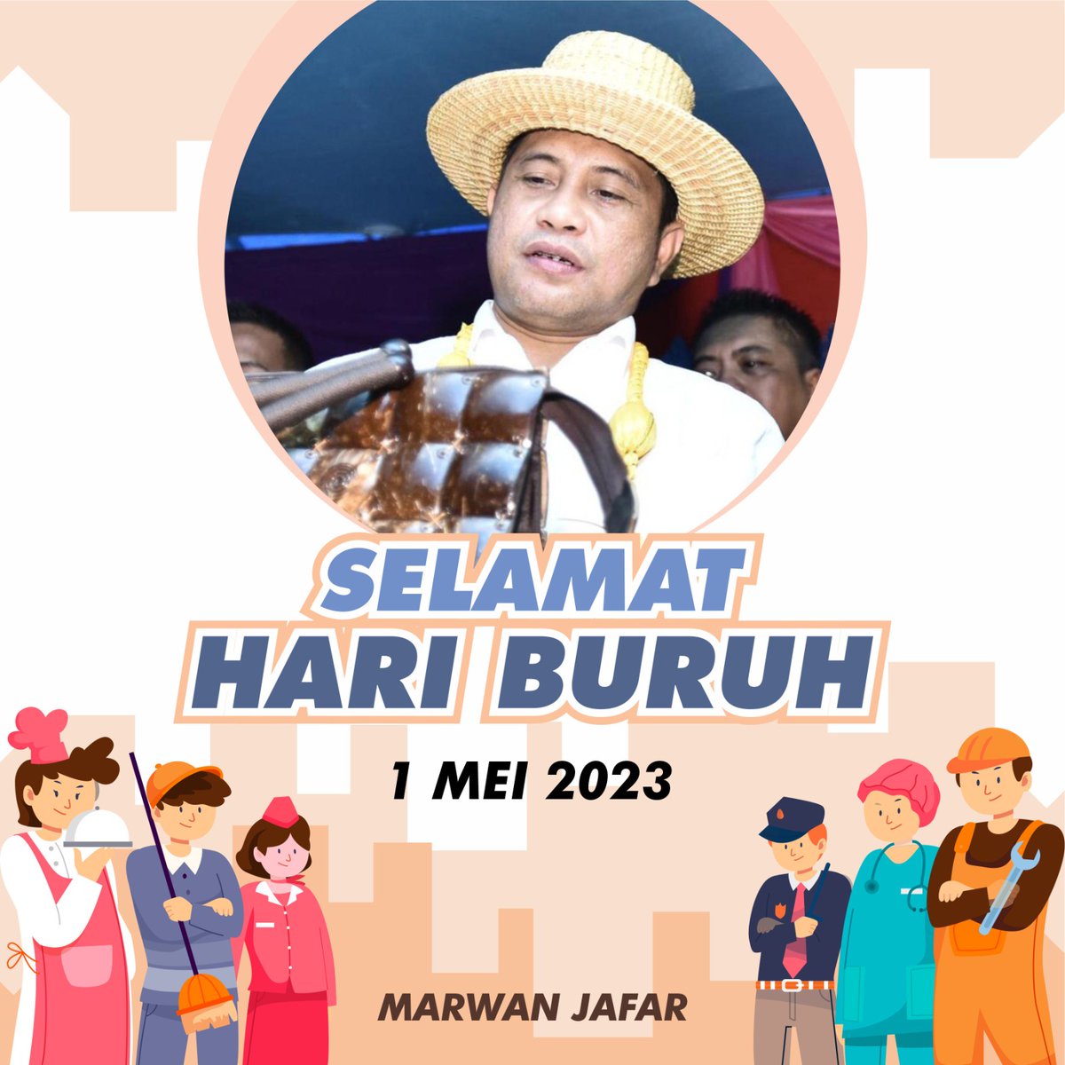 Selamat Hari Buruh Nasional, semakin sejahtera buruh Indonsia makin makmur
#hariburuhnasional #HariBuruhInternasional #hariburuh2023 
#hariburuhsedunia