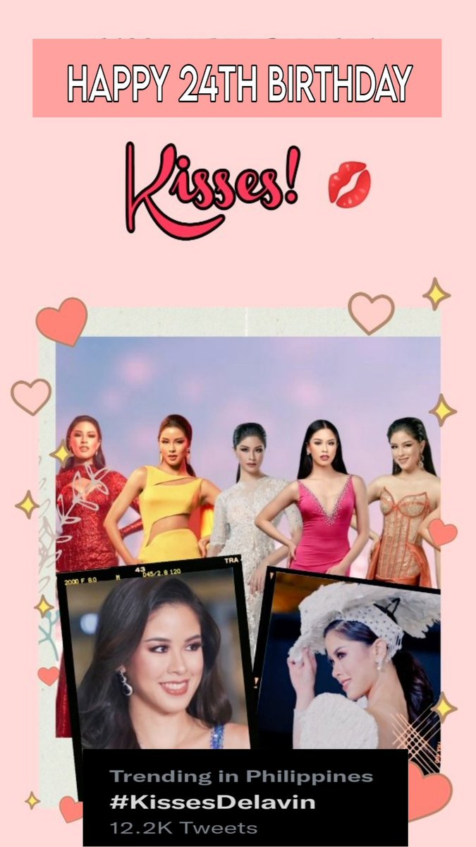 Kissables, pls double check if you are tweeting with correct instructions before  sending your thread to me for sure win. Sayang kasi, pabilisan ito but with only those who follow instructions will win.
<a href="/KissesDelavin/">Kisses Delavin</a>

HAPPY 24TH BIRTHDAY KISSES
#KissesDelavin
