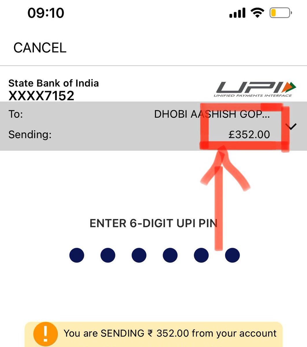 ShahKaran9's tweet photo. Hey, @GoogleIndia your payment Application, GPay needs some changes! I would never want Pounds to be deducted from my account! 😀 https://t.co/eZRk4eaqAa