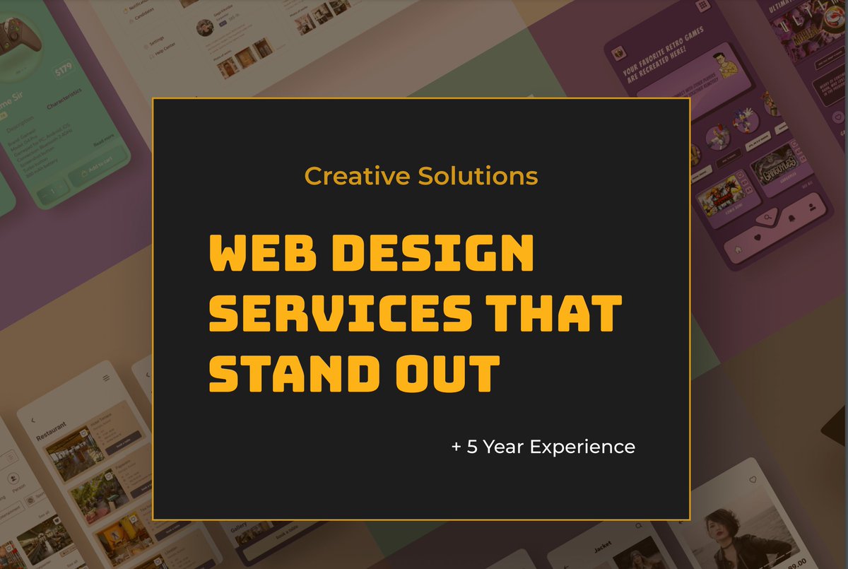 fatimahWorks's tweet photo. 🌐 Transform Your Business with Stunning, Web Design Services

Hello Everyone,
 
🎁 Special Offer: For a limited time, I am offering a 10% discount on My web design services to new clients. Don't miss out on this opportunity to elevate your online presence and grow your business! https://t.co/qEx9rqwhdp