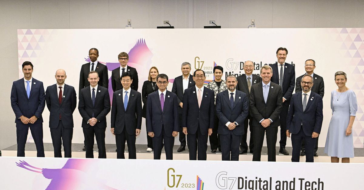 SpirosMargaris's tweet photo. G7 should adopt #riskbased #AI #regulation,
#ministers say
https://t.co/lO1gotCqKH #fintech #ArtificialIntelligence #MachineLearning #DeepLearning #GenerativeAI #G7 @KantaroKomiya @Reuters https://t.co/fSCUskIK2z
