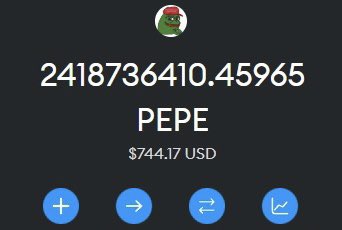 ZeusLFG's tweet photo. Any of my reply guys need $PEPE ?👀

Like and drop your $ETH addy👇 https://t.co/ZiCUZTFy9u