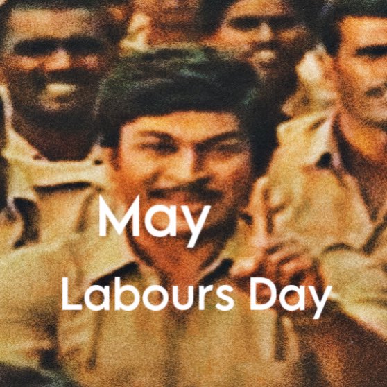 cinimanava's tweet photo. May 1st Labour day

Happy Labours Day to all the labours out there working hard behind every product we are using right now

Devr Olled maaDli nimge

#LabourDay https://t.co/Zj60Vz8Ho2