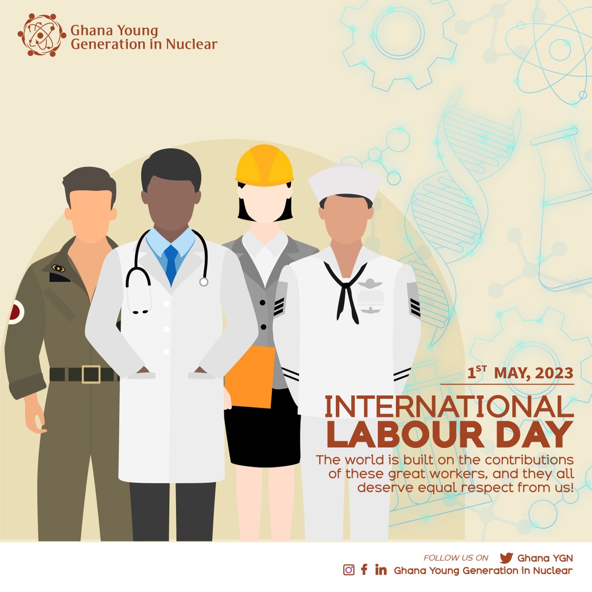 You have worked very hard throughout the year to meet all your goals. Now it is a day to relax and rejoice. Sending you warm wishes on International Worker’s Day. Happy May Day to you.
#GhYGN
#AYGN
#Nu🧤a