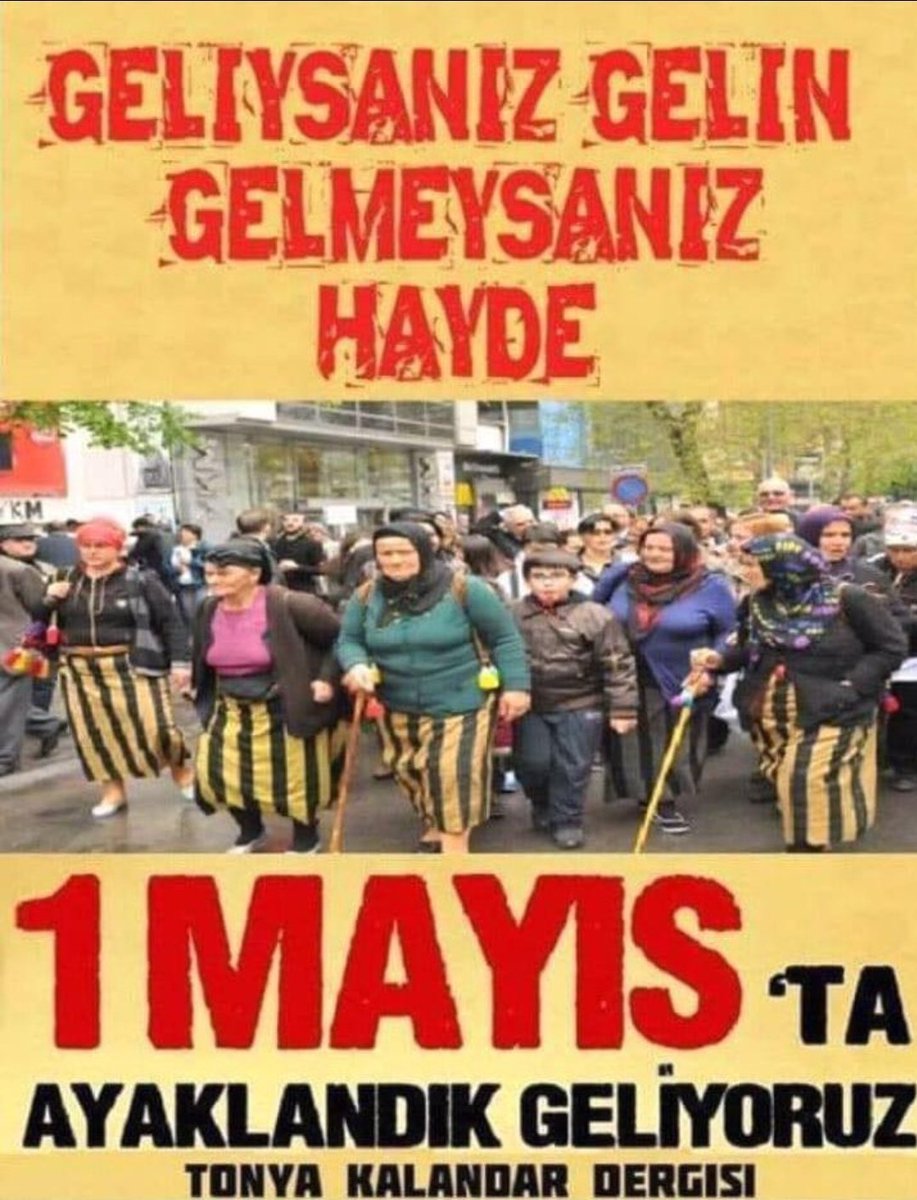 Tüm İşçilerin, emekçilerin birlik mücadele ve dayanışma günü 1Mayıs kutlu olsun. "Yaşasın 1 Mayıs"
 "Կեցցէ՛ 1 Մայիս, 
Bijî 1 Gulan, 
Ζήτω 1 μάη, 
орэпсэу жъоныгъокlым и 1, 
Skudas 1 Maisi, يحيا