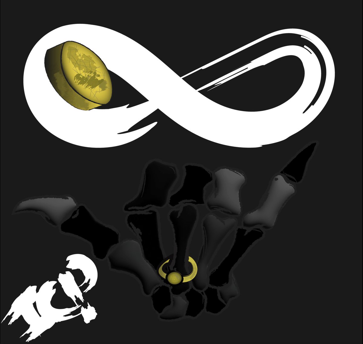 Crypto_RVD's tweet photo. @CKSnyderArt @toniqMarket I was looking to support another #ICP artist this weekend, and there's something about black and gold that grabbed my attention ... so I added this #Martyrdom to my #NFT collection. ♾ https://t.co/eFbc8gVDyI