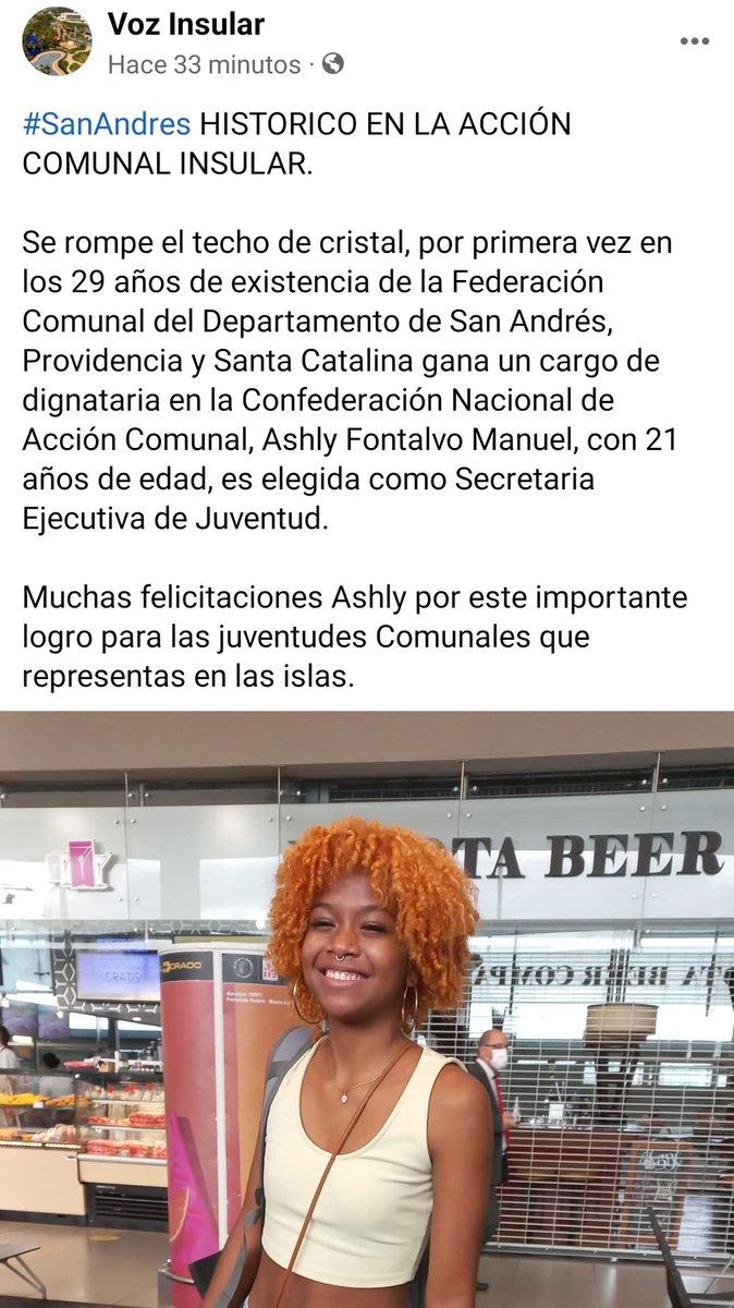 AshleyFontalvoM's tweet image. Con el deber cumplido para nuestra juventud de #SanAndres y #Providencia vamos a trabajar por los y las Jóvenes #Comunales de todas las regiones del país, gracias a las y los delegados Confederados de la insula por darme este espacio y esta oportunidad.