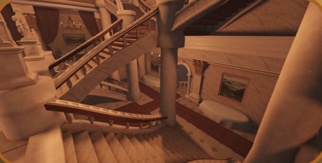 moekordofani's tweet photo. The ball room which I created for Roblox Fantasia has finally released! 
💃🕺🪩

Created on:- @Roblox 

Likes &amp; RTs are appreciated 💕 

#robloxfantasia #robloxdev #RobloxDevs https://t.co/sZnaKh5q3b