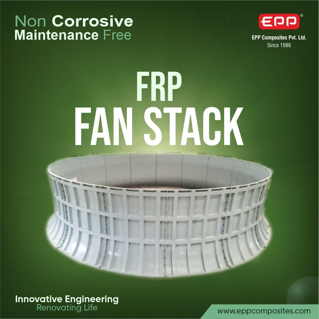 FRP Fan Stack
Non-corrosive maintenance free

#frpfanstack #fiberglass #noncorrosive #maintenancefree #exportersindia #frpmanufacturer #eppcomposites #coolingtowers