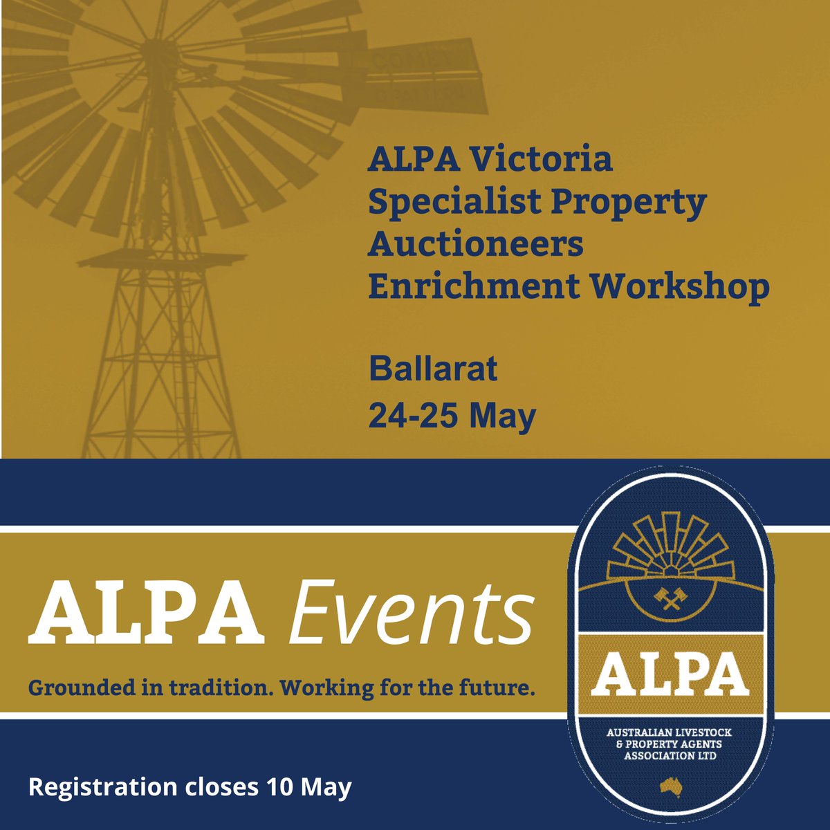 ALPA_Agents (@alpa_agents) on Twitter photo Calling all current & aspiring real estate auctioneers & anyone who wants to enhance their property auctioneering techniques.
Hone your skills & develop a winning auction delivery to give you that point of difference in the marketplace.
Register now 👇
ow.ly/XaSV50O4zYw Calling all current & aspiring real estate auctioneers & anyone who wants to enhance their property auctioneering techniques.
Hone your skills & develop a winning auction delivery to give you that point of difference in the marketplace.
Register now 👇
ow.ly/XaSV50O4zYw