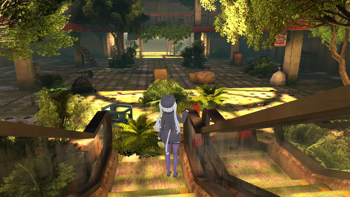 EmberAuroras's tweet photo. Empty Mall by: ふぇみはる https://t.co/WRgITIcLN7