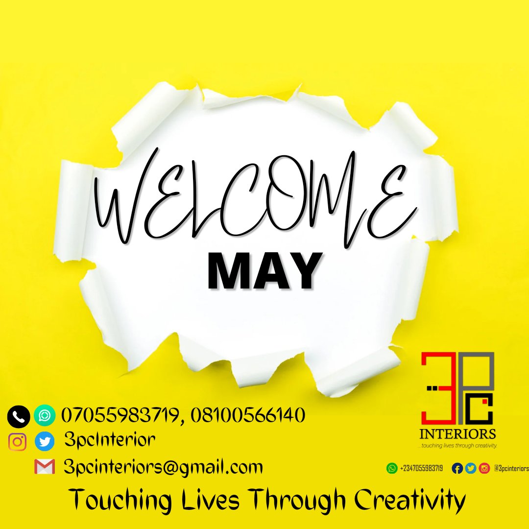 3perfectconcept's tweet photo. *Welcome to the Fifth Month* *(MAY)* 🎊🎉💃🏽. As we journey into this month, May we Enjoy the Aboundance of God Grace and Favor. May we encounter Gods Presence. May we Speak of Gods Testimonies in our lives. May we touch things and it shall turn to Gold.Amen https://t.co/11IwgNa561