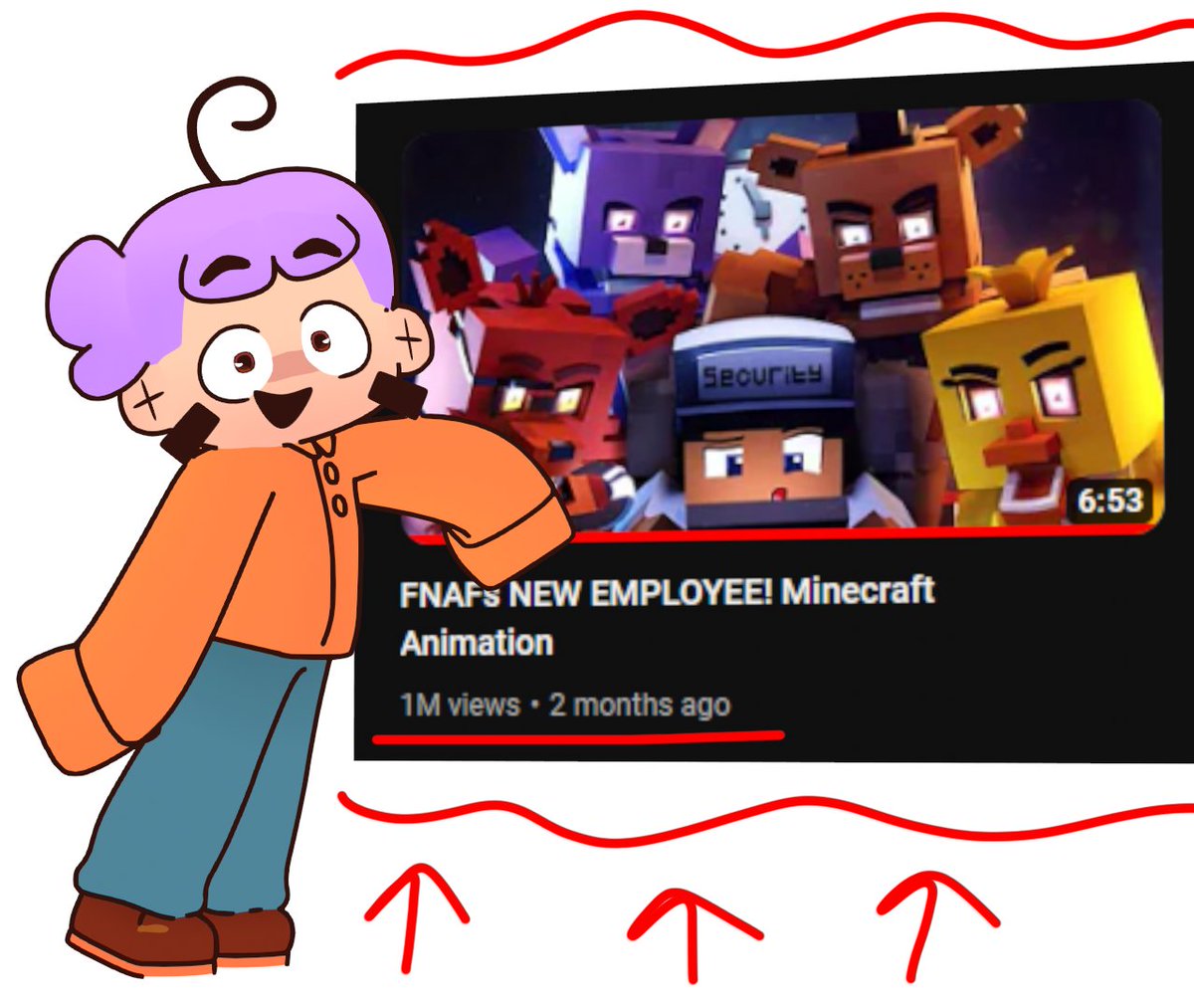 My newest Minecraft Animation Hit 1 MILLION VIEWS! 🥳🥳🥳 I honestly Can't believe it did as well as it has. Thank you all for enjoying the video, and I can't wait to make more! And another special thanks to those who helped me complete it!