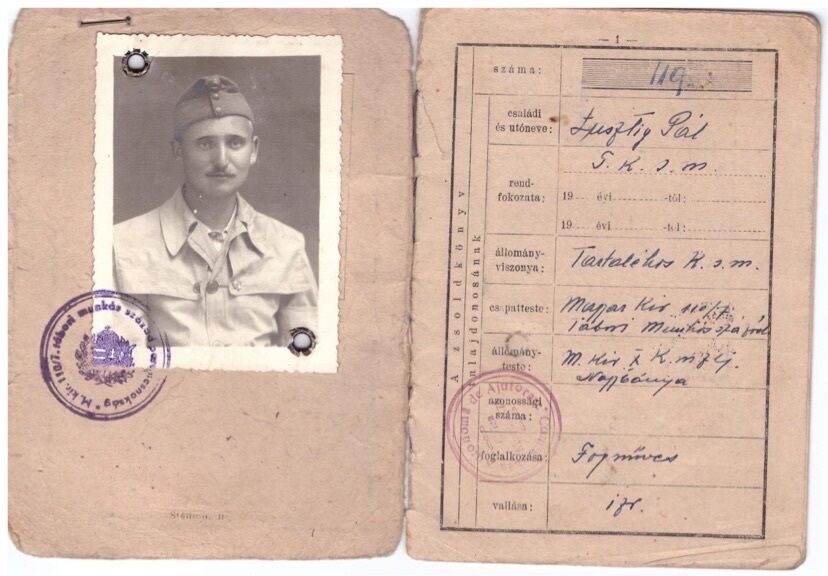 MuzeonCluj's tweet photo. TWITTER
It's International Workers' Day. Check out Paul’s #employment card, one of our #audioguides at #Muzeon. You can hear his story about #resilience as a #dental technician & #Holocaust #labourcamp #survivor from Tuesday to Sunday between 10 am & 6 pm at Muzeon. https://t.co/O70T2mASYM