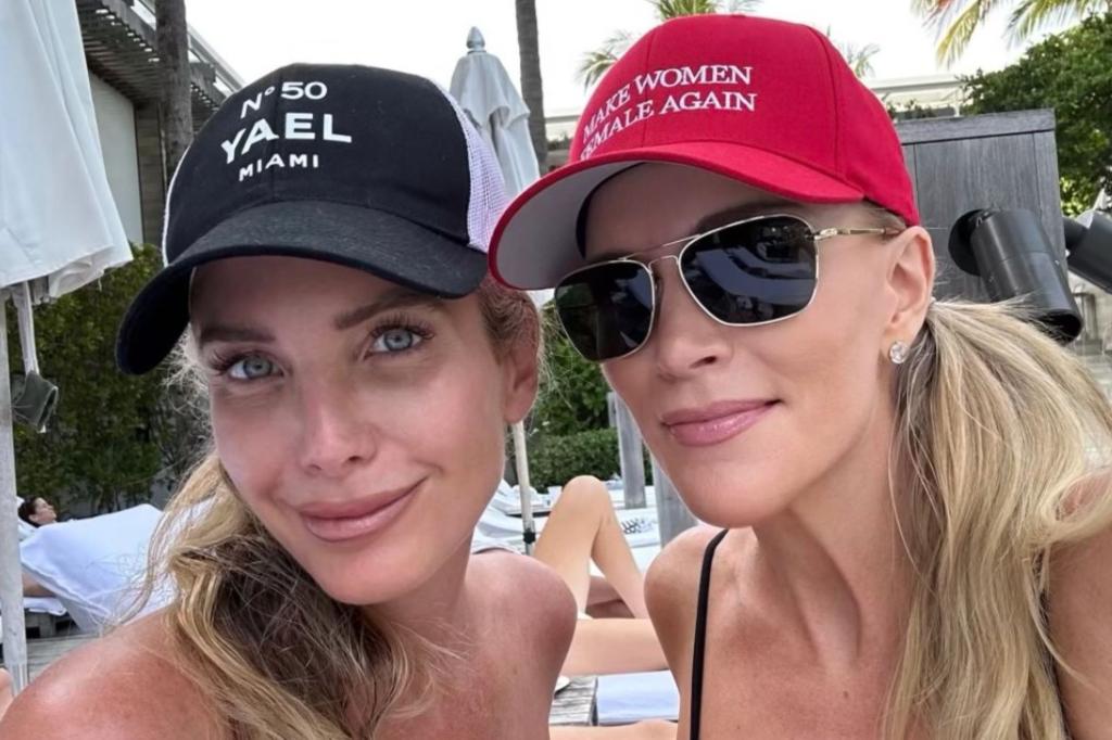 nypost's tweet image. Megyn Kelly sports red MAGA-style hat in poolside pic trib.al/zroaapP