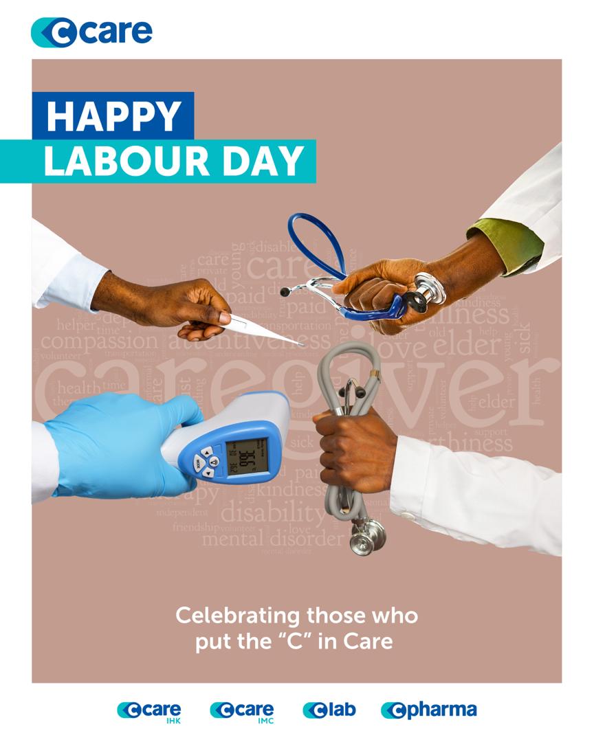 Today and every day, we honor your tireless dedication and unwavering commitment. Thank you for dispensing comfort, compassion, and Care even without prescription. Happy Labour Day. #LabourDay2023