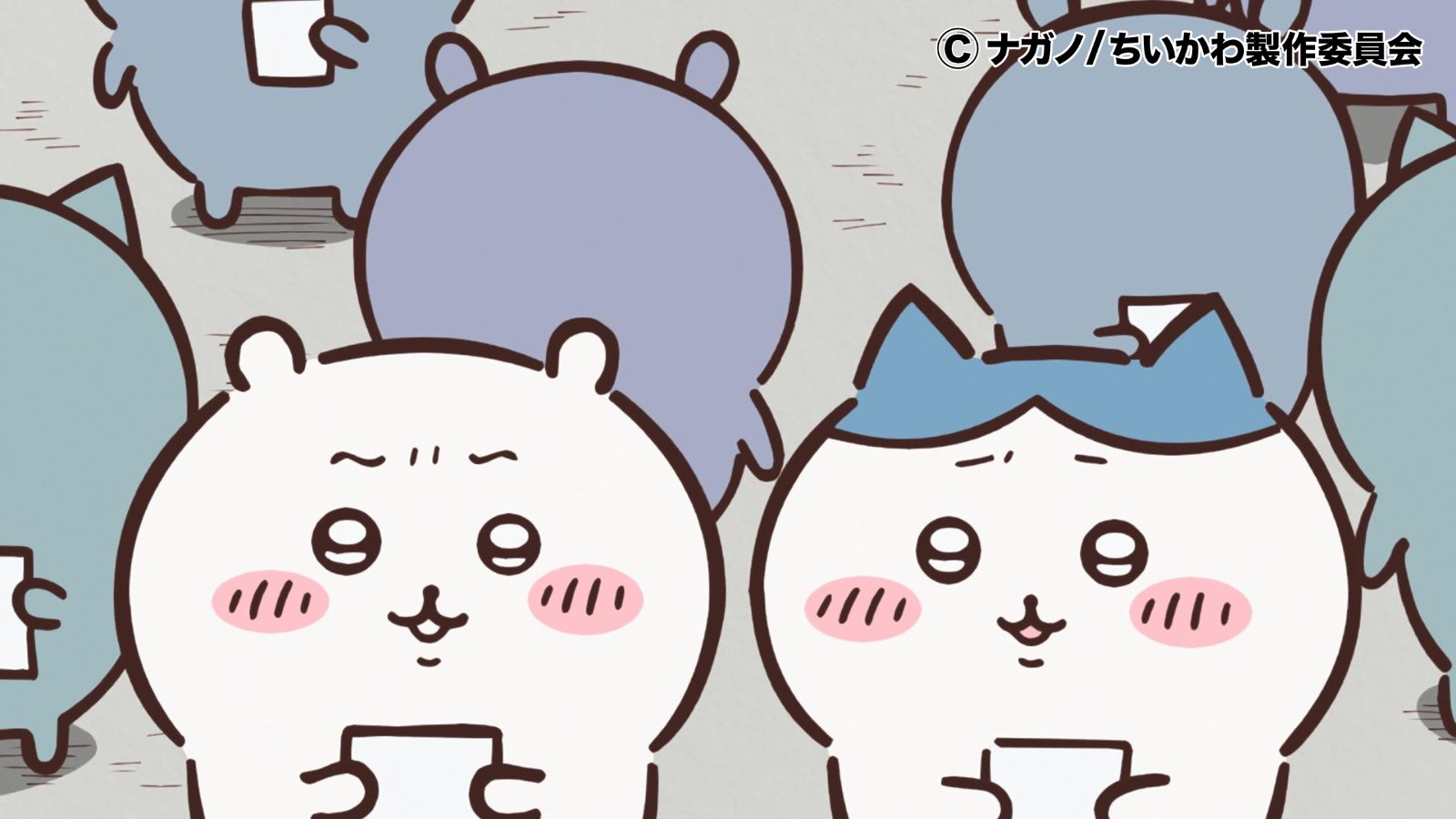 ちいかわ　ハチワレ
仮装・・・ってコト！？ぷちミニマスコット ちいかわ』アニメ公式 on X: 