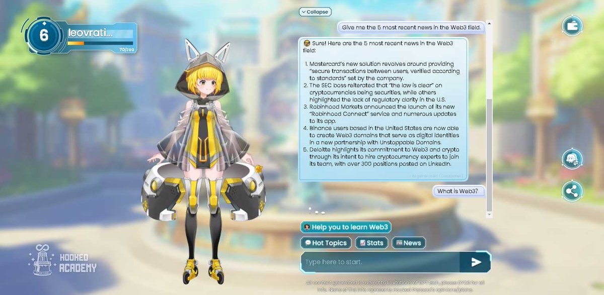 🏫 Learning with AI Sensei at #HookedAcademySensei is amazing, can’t wait for the official release!