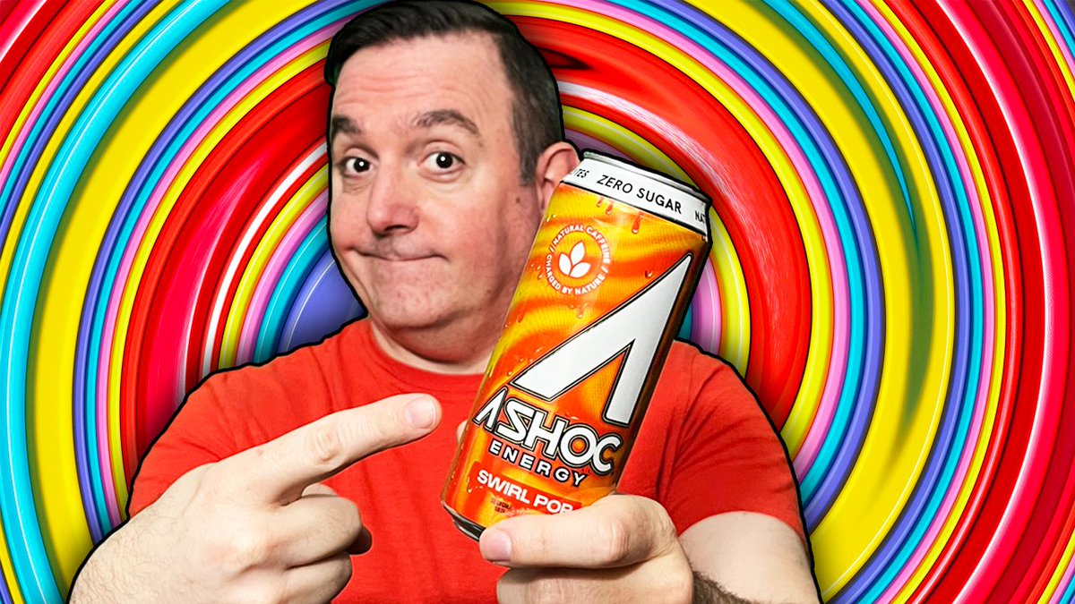 CaffeineMan1's tweet photo. Ashoc came out with Swil Pop and I just uploaded the review for you! Thank you to @energydrinkjosh for sending it to me to review! #AShoc #AshocEnergy #AshocSwirlPop #SwirlPopReview #energydrinkreview
https://t.co/7n6TFX6W0V https://t.co/yDLRQVCqED