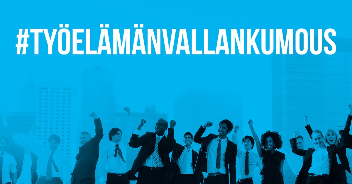 ”#Työelämänvallankumous tapahtuu vuorovaikutuksessa. Jokainen kohtaaminen on mahdollisuus vaikuttaa ja valita. Jokainen kohtaaminen on mahdollisuus osoittaa arvostusta ja hyväksyntää. Lisätä hyvinvointia ja kulkea onnistumisten polkua. Valitse viisaasti, mitä ajatuksia vaalit ja