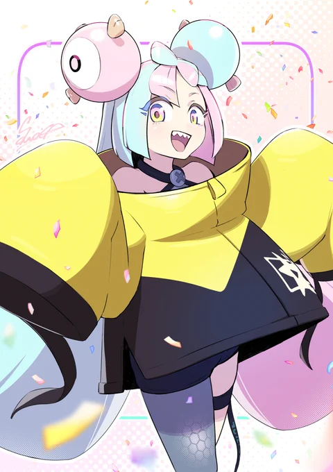 #今月描いた絵を晒そう 
4月🌸 