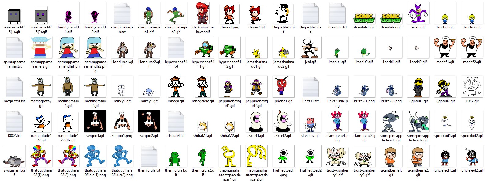 The Spriters Resource - Full Sheet View - Five Nights at Freddy's