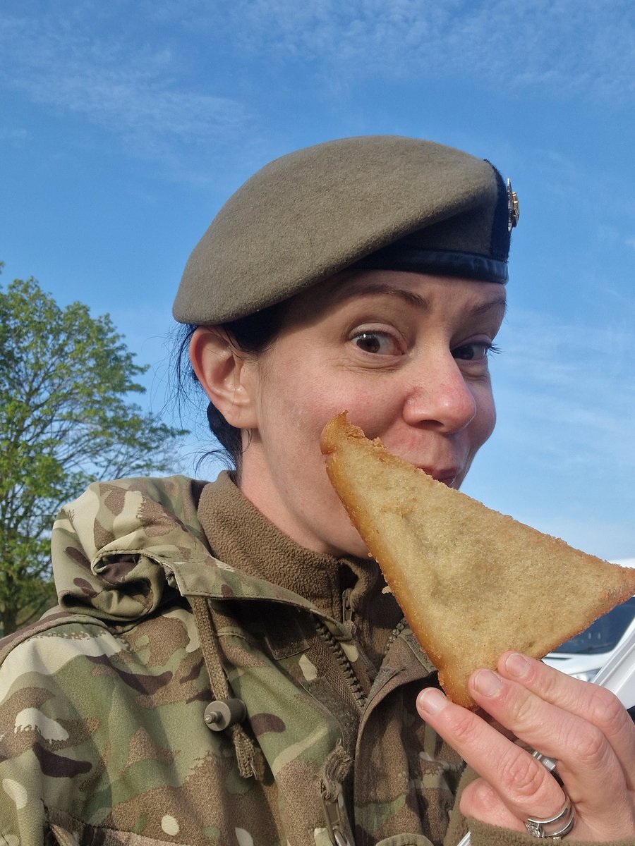 First Field Ex of the year completed. Fantastic training, star passes achieved, and one happy Training Officer who got some Army Fried Bread 😆 big smiles all round. @ArmyCadetsUK @NorfolkACF #toinspiretoachieve #cadets #acf