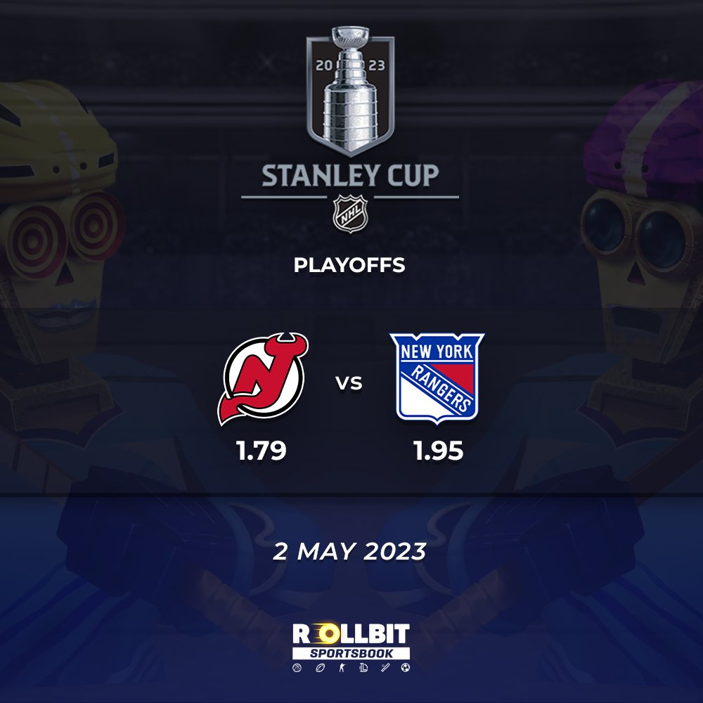 Rollbit on Twitter "The New Jersey Devils and New York Rangers are