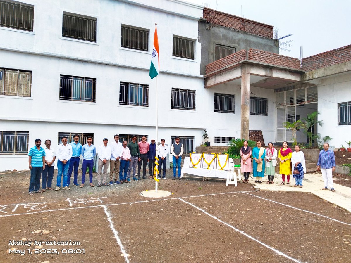 nssmwca's tweet photo. Marotravo Wadafale College Of Agriculture Yawatmal celebrated  Maharashtra Day. 01/May/2023 🎉🇮🇳Sending warm greetings and best wishes to all the proud residents of Maharashtra.#Maharashtra Day https://t.co/aE6hYFyfL7