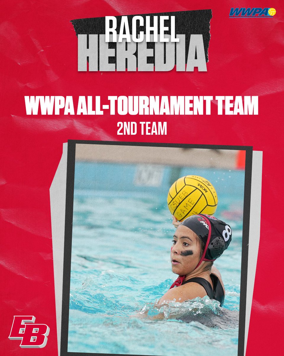 EastBayPioneers's tweet photo. 🚨 @CSUEBWaterPolo TAKES 3RD PLACE MATCH AT WWPA CHAMPIONSHIPS!

In addition to Sunday's win, Daniela Passoni and Hope Grantham were named to the @TheWWPA All-Tournament Team 1st Team and Rachel Heredia was named the All-Tournament 2nd Team!

#BuildTheBrand https://t.co/vYeumpKLdb