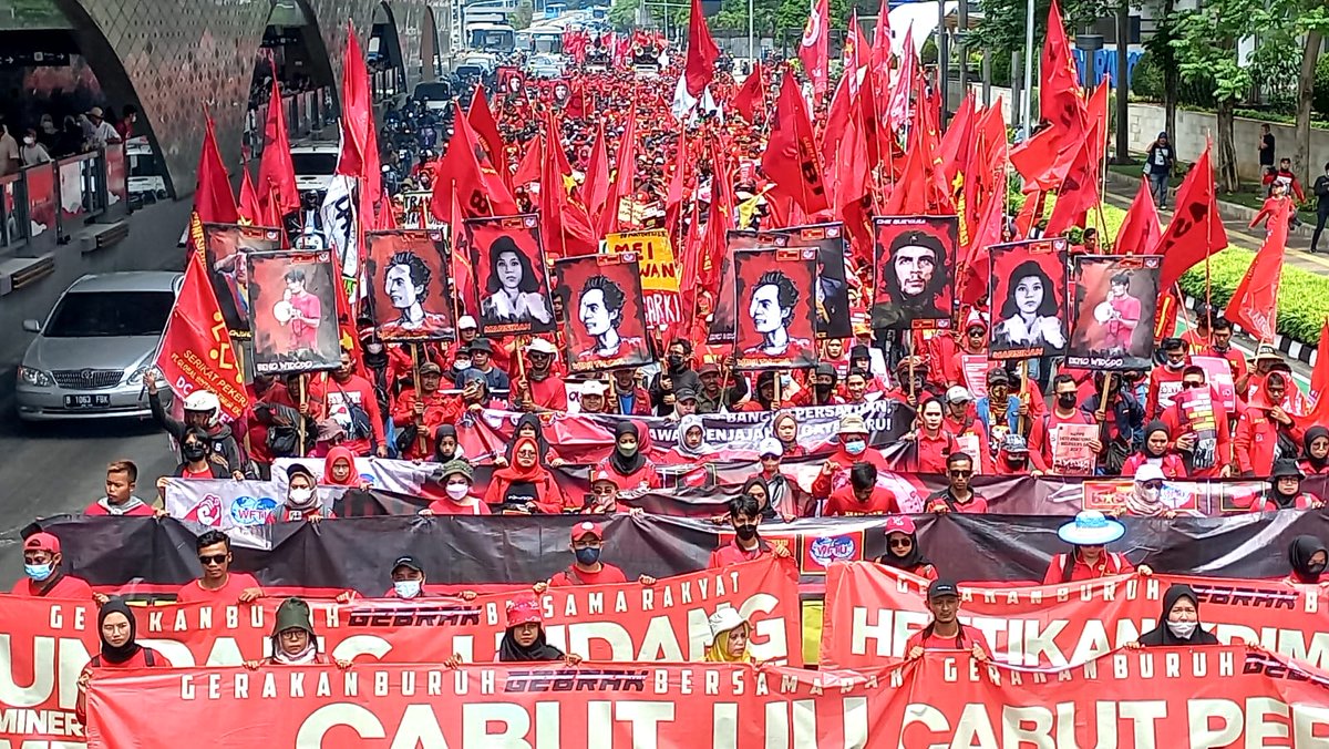 FraksiRakyatID's tweet photo. Mayday 2023

#MeiLawanOligarki https://t.co/uXH6Vms61N