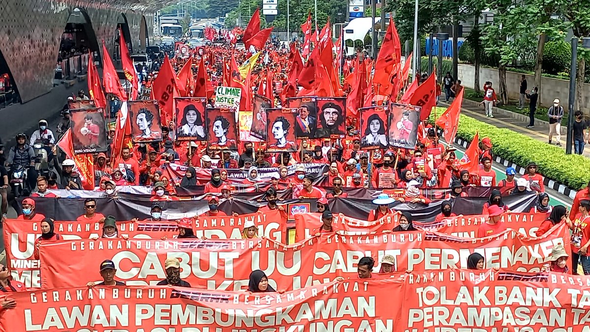 FraksiRakyatID's tweet photo. Mayday 2023

#MeiLawanOligarki https://t.co/uXH6Vms61N