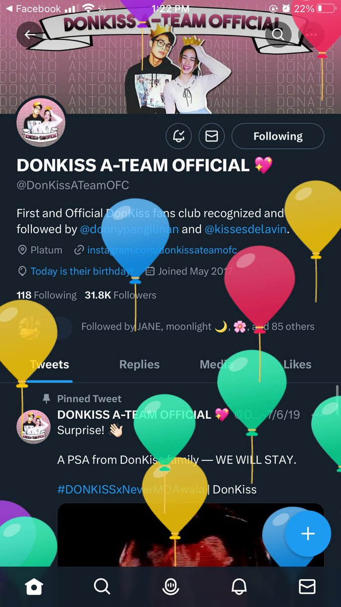 Happy 6th anniversary donkiss fam💖 

miss u all and happy 24th birthday to the better half of donkiss <a href="/KissesDelavin/">Kisses Delavin</a> 

#KissesDelavin | #DonKissFam