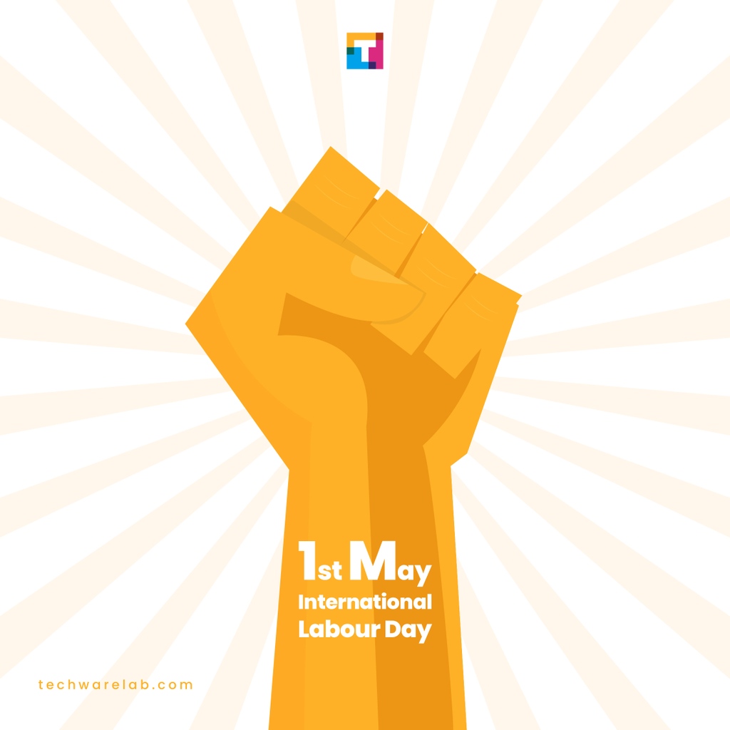 Today, we honour and salute the hard work and dedication of all workers, who are the backbone of our society. Happy International Labour Day to all the unsung heroes who make the world a better place.

#mayday #internationalmayday #techwarelab