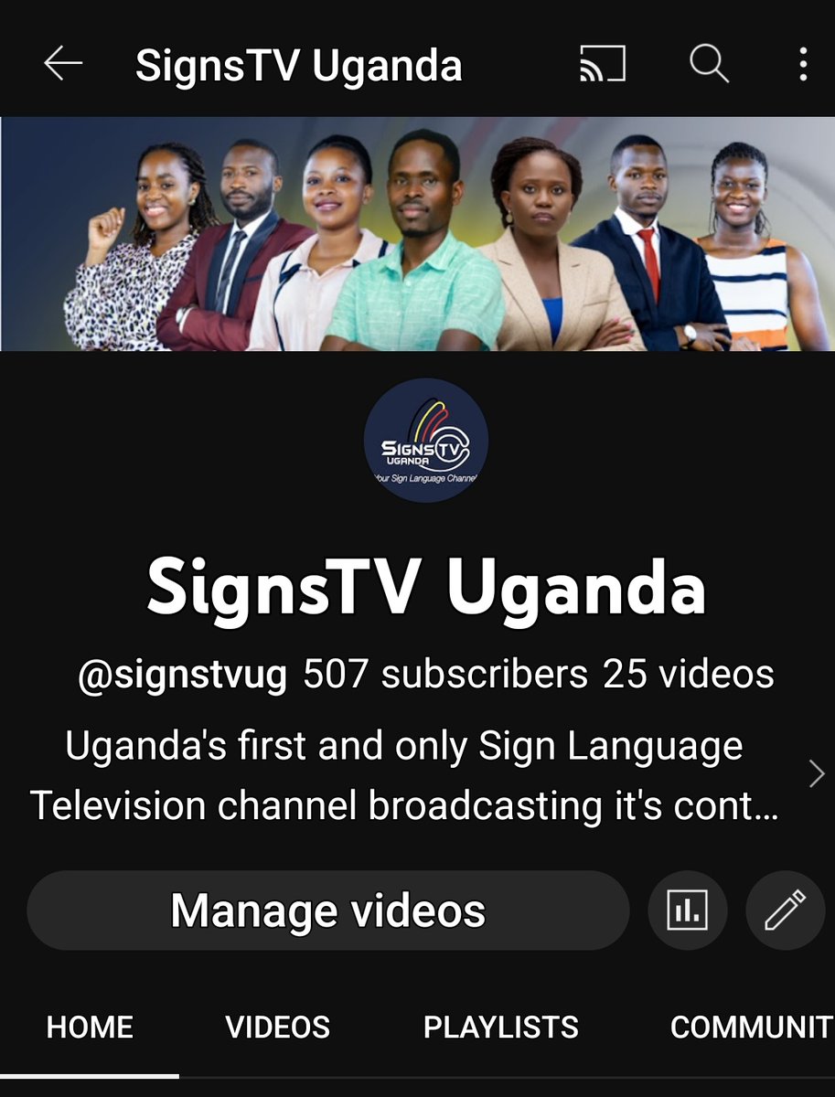 SignsTvUg's tweet photo. Wow, thank you so much everyone, We have hit 500+ subscribers on @YouTube #500subs 

Share the love https://t.co/bDOqvPUvPu 
#YourSignLanguageChannel https://t.co/9uXygYdviM