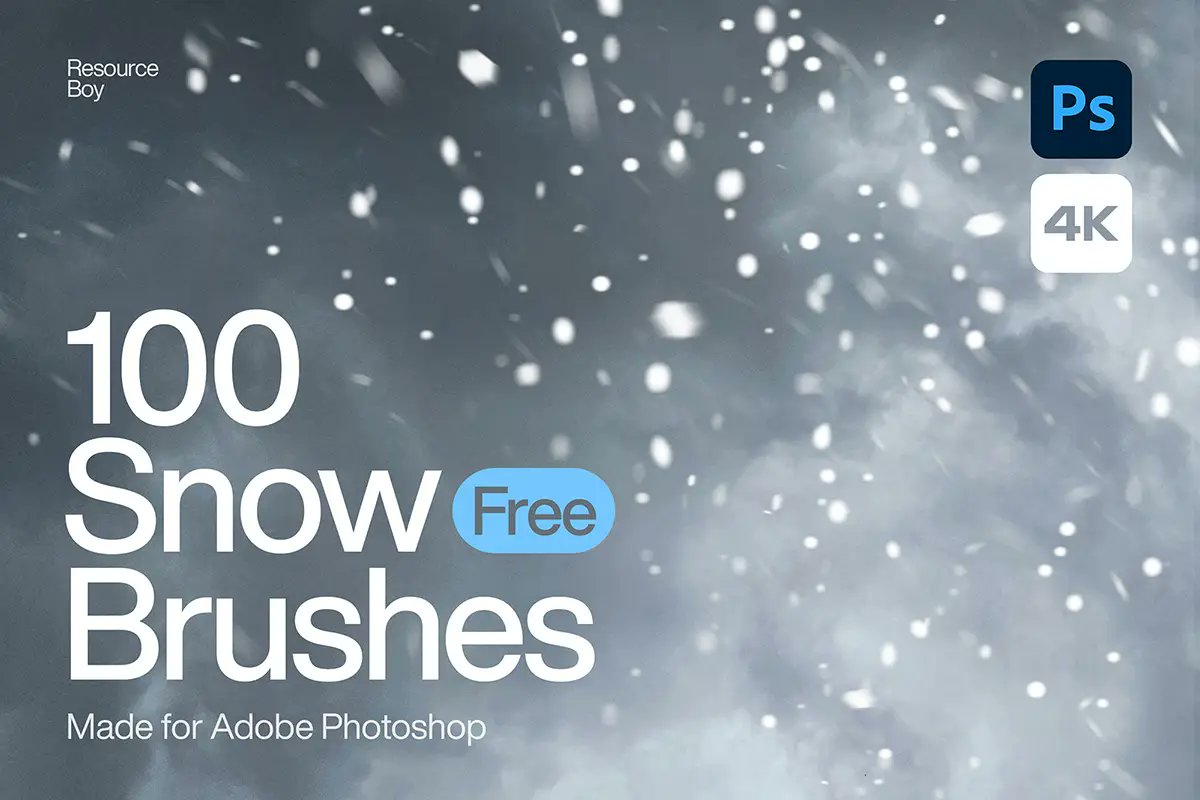 100 Free Snow Photoshop Brushes
#ResourcesBoy #SnowPhotoshopBrushes #WinterMagic #PhotoshopDesign #CreativeResources #ArtInspiration #DigitalArt #GraphicDesign #DesignTools #SnowEffectBrushes