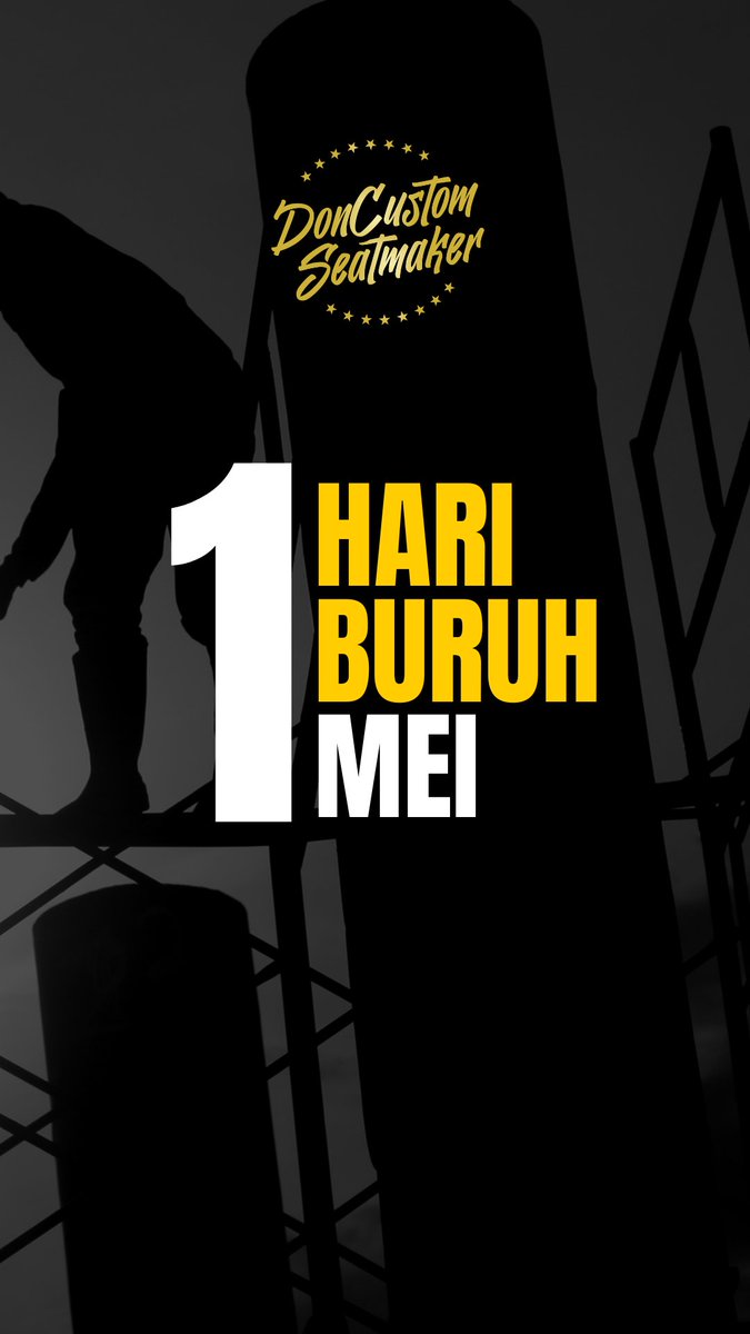 doncustom_id's tweet photo. Memperingati hari buruh internasional #doncustom #MayDay23 https://t.co/lTOh72cfvJ