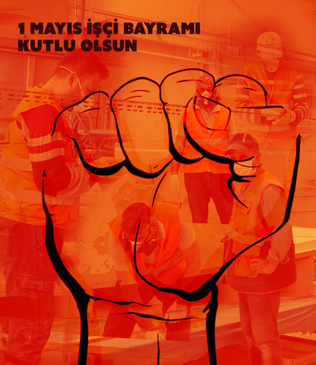 PlusGrc's tweet photo. 1 Mayıs Emek ve Dayanışma Günü kutlu olsun💪

#1mayısişçibayramı
#1mayıs https://t.co/i6T253FvDk