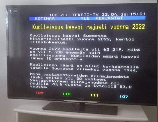MKartesalo's tweet photo. Nyt se on telkkarissa, joko uskotte mRNA:n tehoon? https://t.co/gV22BKhRY1