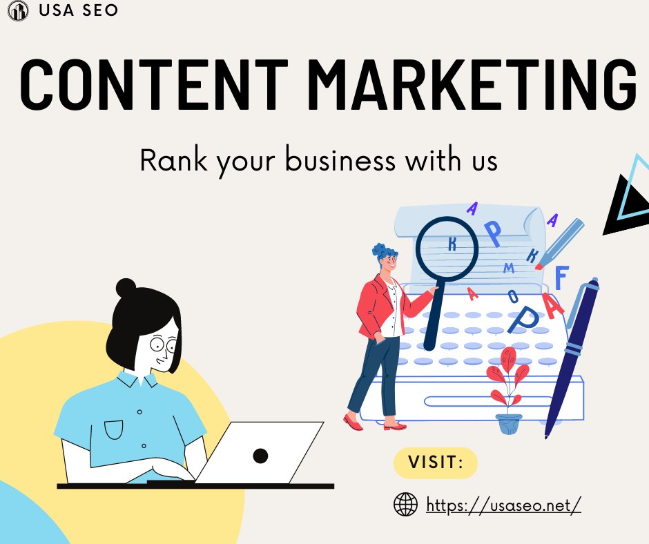Rank your business with our help with advanced and unique content.

Visit Our Official Website : usaseo.net

#content
#contentmarketing
#contentmarketingtips
#contentmarketingstrategy
#contentmarketingideas
#contentmarketingagency
#contentmarketingservices