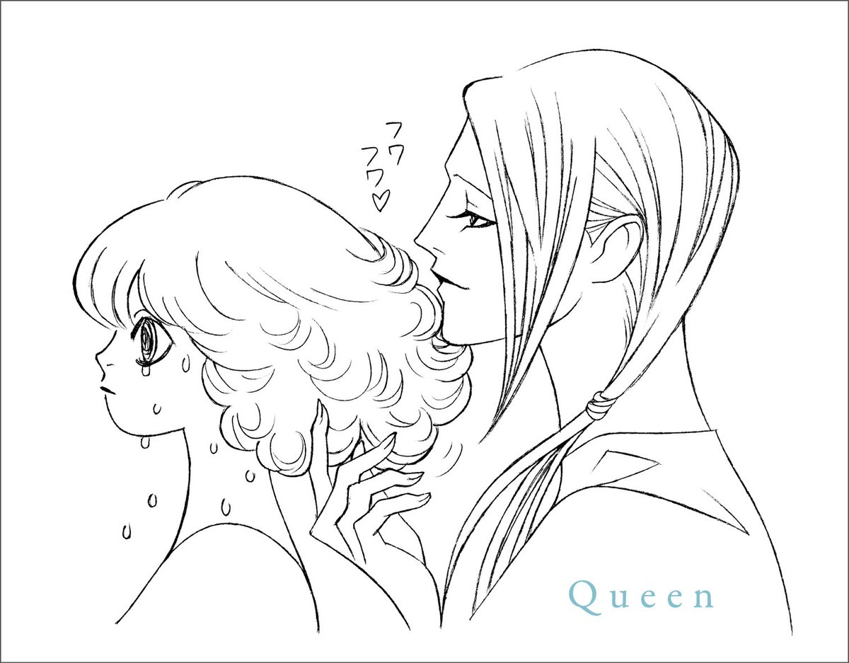 KISS & Queen(新作シール) #キチレコHRHM