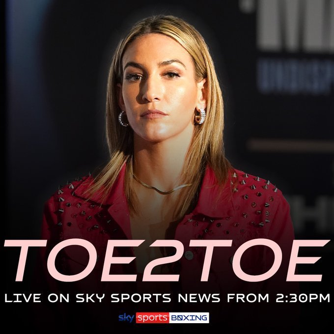 EarleneOdo97936's tweet image. Watch @MikaelaMayer1 on Sky Sports News live at 2:30pm. #TOE2TOE #Women'sboxing