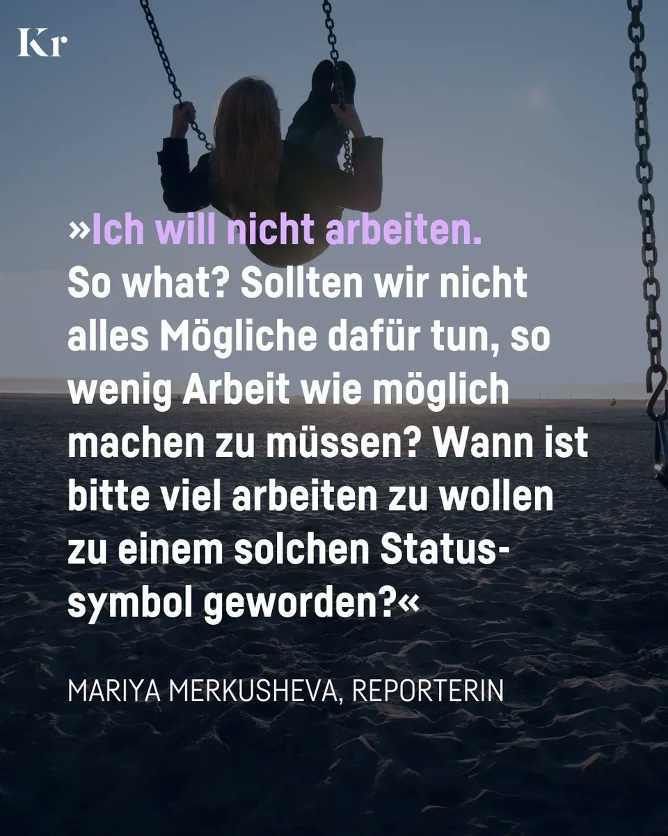 Heute ist Tag der Arbeit. Neben fairer Bezahlung und sicheren Arbeitsplätzen fordern viele Arbeitnehmer:innen heute noch etwas: ein Recht auf Teilzeit. Unsere Reporterin Mariya hat dafür vollstes Verständnis 👉 kraut.re/C3Bs
